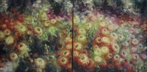 8. Autumn Flowers Diptych